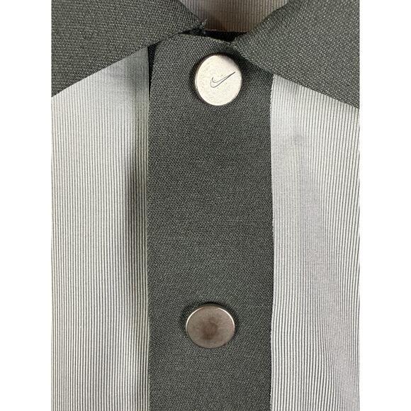 Nike Tiger Woods Collection Performance Tech Golf Polo Shirt Activewear‎ Gray XL - Picture 7 of 10